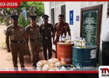 නීතිවිරෝධී ලෙස පෙට්‍රල්  ලීටර් 604ක් සඟවාගෙන සිටි