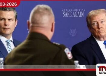 ඉරාන යුද්ධය ආරම්භ කිරීමට  අවශ්‍ය වූයේ කාටද යන්න ට්‍රම්ප් වගකීම ආරක්ෂක ලේකම් පීට් හෙග්සෙත් මත පටවයි