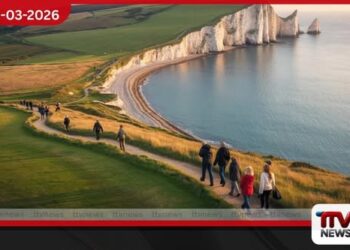 ලොව දිගම වෙරළබඩ පදික මාවත එංගලන්තයේදී විවෘත වෙයි