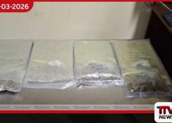 රුපියල් කෝටි පහකට අධික කුෂ් මත්ද්‍රව්‍ය  තොගයක් සමඟ ව්‍යාපාරිකයෙකු  කටුනායකදී අත්අඩංගුවට