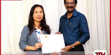 වියට්නාම තානාපතිනිය සහ  ජවිපෙ ප්‍රධාන ලේකම් ටිල්වින් සිල්වා  මහතා අතර විශේෂ හමුවක්