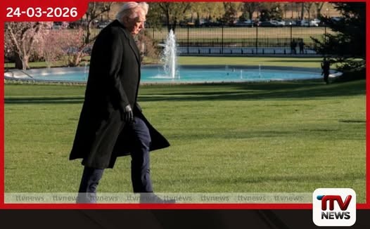 යුද්ධයට දින පහක නිවාඩුවක් දමා ට්රම්ප් සුප්රසිද්ධ ග්රේස්ලන්ඩ් මන්දිරයේ සංචාරයක