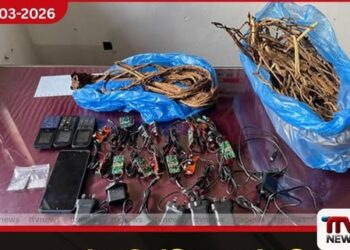 ගාල්ල බන්ධනාගාරයට මත්ද්රව්ය සහ ජංගම දුරකථන විසිකිරීමට ගිය පුද්ගලයකු කොටුවේ