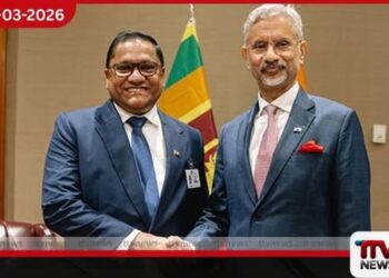 මැදපෙරදිග අර්බුදය හමුවේ ඉන්දීය  විදේශ අමාත්‍ය එස්. ජයිශංකර් සහ  විජිත හේරත් අතර තීරණාත්මක සාකච්ඡාවක්