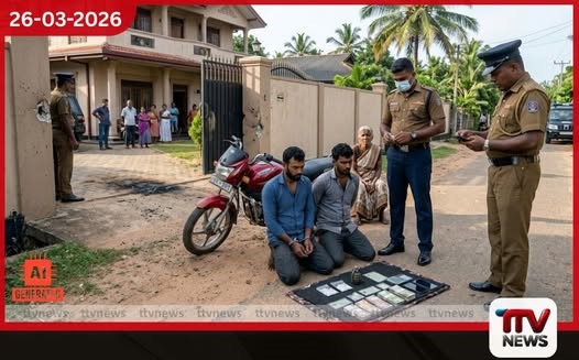 ව්යාපාරිකයෙකුගේ නිවසට බෝම්බ ගැසූ සහෝදරයෝ දෙදෙනෙක් අත්අඩංගුවට