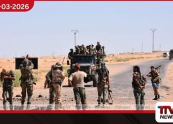 සිරියා-ඉරාක දේශසීමාවේ  හමුදා කඳවුරුවලට  දැවැන්ත ඩ්‍රෝන ප්‍රහාරයක්