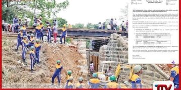 බුජ්ජොමුව පාලමේ ඉදිකිරීම්  හේතුවෙන් අප්‍රේල් 1 සිට  දුම්රිය ධාවනය සීමා කෙරේ