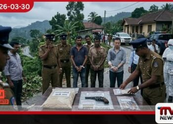 මීටියාගොඩදී හෙරොයින් සහ රිවෝල්වරයක් සමඟ කරන්දෙණිය සුද්දාගේ ගෝලයන් සිව්දෙනෙකු කොටුවෙයි