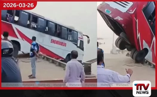 බංග්ලාදේශයේදී බස් රථයක් ගඟකට පෙරළී පුද්ගලයින් 16 දෙනෙකු ජීවිතක්ෂයට