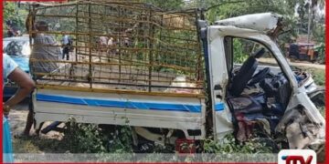 ඇඹිලිපිටිය – නෝනගම මාර්ගයේ ලොරි රථයක් සහ ලංගම බස් රථයක් ගැටෙයි