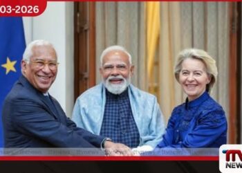 ඉන්දියාව සහ යුරෝපා සංගමය අතර  නිදහස් වෙළඳ ගිවිසුම වසර අවසානයට පෙර  අත්සන් කිරීමට සැරසෙයි