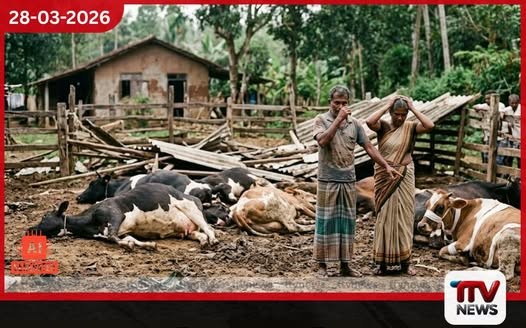 අඹන්පොළදී වන අලි ප්රහාරයකින් කිරි ගවයින් 07ක් මරුට