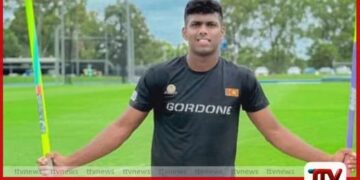 ලොව අංක එකට පැමිණෙමින්  රුමේෂ් තරංග හෙල්ල විසි කිරීමෙන් නව  ජාතික වාර්තාවක් පිහිටුවයි