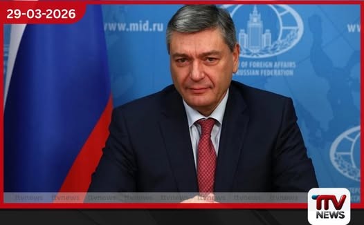 රුසියානු නියෝජ්ය විදේශ අමාත්ය ඇන්ඩ්රි රුඩෙන්කෝ අනිද්දා ශ්රී ලංකාවට පැමිණෙයි