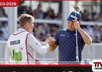 මොළයේ සැත්කමකින් පසු ගැරි වුඩ්ලන්ඩ් හූස්ටන් ඕපන් ශූරතාව දිනා ගනී