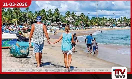 මාර්තු මාසයේ මුල් දින 29 තුළ සංචාරකයින් 175,000 ඉක්මවයි