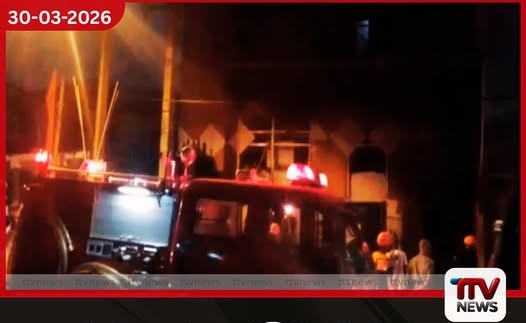 රත්නපුර කරවිට මාර්ගයේ වෙළඳසැලක ගින්නක්