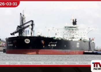 ඩුබායි වරායක නවතා තිබූ  කුවේට් තෙල් නැවකට  ඉරානයෙන් එල්ල වූ ප්‍රහාරයක් නිසා  එහි ගින්නක් හටගනී