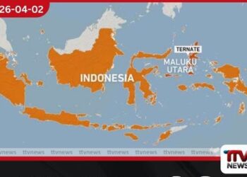 ඉන්දුනීසියාවට මැග්නිටියුඩ් 7.4ක  ප්‍රබල භූමිකම්පාවක් සුනාමි අනතුරු ඇඟවීම ඉවත් කෙරේ