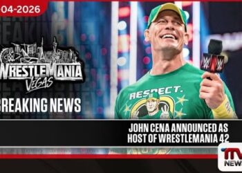 ජෝන් සීනා WrestleMania 42 හි  නිවේදකයා ලෙස යළි පැමිණෙයි