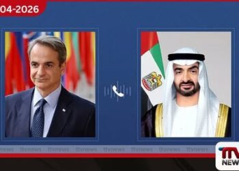 එමීර් රාජ්‍යයේ ජනාධිපති සහ  ග්‍රීක අග්‍රාමාත්‍යවරයා  කලාපීය ආරක්ෂාව පිළිබඳව  සාකච්ඡා කරයි