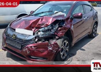 නාවින්න හයිලෙවල් මාර්ගයේ මාරක රිය අනතුරක්