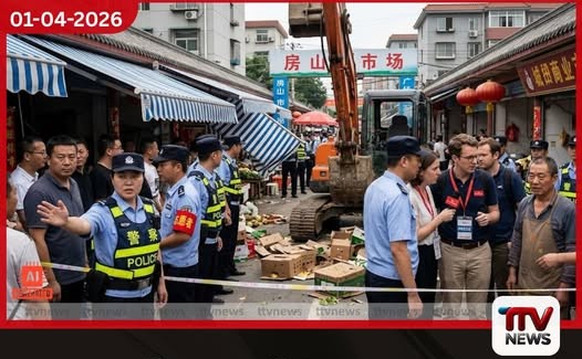 චීනයේ බීජිං නුවර වෙළෙඳපොළක සිදු වූ බරපතළ ප්රහාරයක් චීනය වසං කරයි