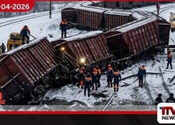 රුසියාවේ උලියානොව්ස්ක්හි දුම්රියක් පීලි පැනීමෙන් හත් දෙනෙකුට තුවාල