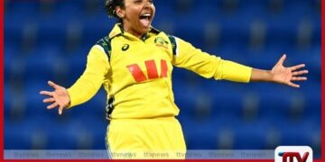 බටහිර ඉන්දීය කොදෙව්වන්ට එරෙහි අවසන් එක්දින තරගයෙන්  ඕස්ට්‍රේලියානු කාන්තා කණ්ඩායමට  කඩුලු 9 ක විශිෂ්ට ජයක්