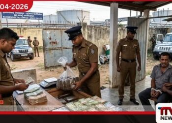 රුපියල් ලක්ෂ 50ක  හෑෂ් මත්ද්‍රව්‍ය සහ ලක්ෂ 62ක මුදල් සමඟ  පුද්ගලයකු මෝදරදී අත්අඩංගුවට