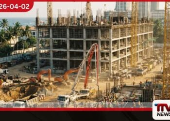 පෙබරවාරි මාසයේ දී  ඉදිකිරීම් කටයුතුවල වර්ධනයක්