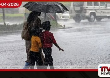 දිවයිනේ ප්රදේශ කිහිපයකට අද තද වැසි සහ ගිගුරුම් සහිත කාලගුණයක්