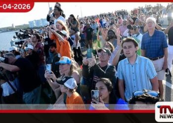 දශක පහකට පසු  මිනිසා යළිත් සඳට රැගෙන යන  Artemis II මෙහෙයුම  සාර්ථකව අභ්‍යවකාශයට මුදාහරියි