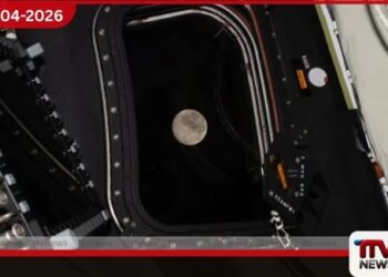 ආර්ටෙමිස් 2 ගගනගාමීන්  සඳ පිටුපස සිට නැවත  පෘථිවිය අමතයි