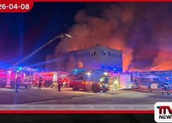 චෙක් රාජ්‍යයේ කර්මාන්තශාලාවකට  ගිනි තැබීමේ සිද්ධිය සම්බන්ධයෙන්  තුන්වන සැකකරු  පෝලන්තයේදී අත්අඩංගුවට