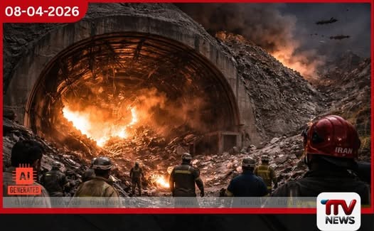 මැදපෙරදිග යුද්ධය උච්චතම අවස්ථාවට ඉරානයේ භූගත මිසයිල මධ්යස්ථාන ඉලක්ක කර බංකර් බස්ටර් ප්රහාර මාලාවක්