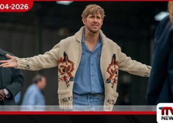 Project Hail Mary චිත්‍රපටයේ  රයන් ගොස්ලින් හැඳි Fox Cardigan එක  අන්තර්ජාලය කළඹයි