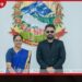 නේපාලයේ නව අග්‍රාමාත්‍යවරයා  සහ ශ්‍රී ලංකා තානාපතිනිය  අතර හමුවක්