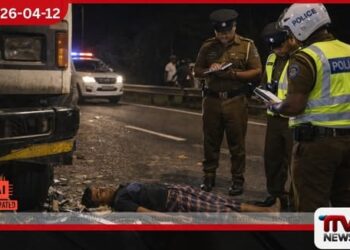 සීදූව මාරක රිය අනතුර ලොරි රථයක ගැටී 19 හැවිරිදි තරුණයෙකුට දිවි අහිමි වෙයි