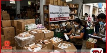 පිටකොටුවේ ගබඩාවකින්  රුපියල් මිලියන 10ක  ප්‍රමිතියෙන් තොර ආලේපන තොගයක්  අත්අඩංගුවට