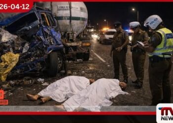 දක්ෂිණ අධිවේගී මාර්ගයේ මාරක රිය අනතුරක්