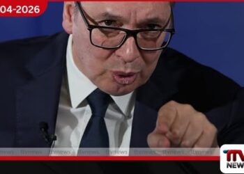 පුටින් ‘ගෝඩ් ෆාදර්’ ලෙස හැඳින්වීම ගැන සර්බියාවේ ඇලෙක්සැන්ඩර් වුසික් සහ හංගේරියාවේ පීටර් මාග්යර් අතර ගැටුමක්