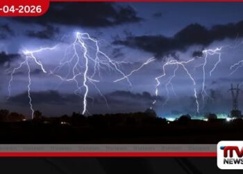 දිවයිනේ ප්‍රදේශ රැසකට  ප්‍රබල අකුණු පිළිබඳ  අවවාදාත්මක නිවේදනයක්