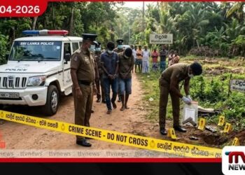 වදුරඹදී වළ දමා තිබූ පිස්තෝලයක් සහ පතරොම් ගැබක් සොයා ගැනේ