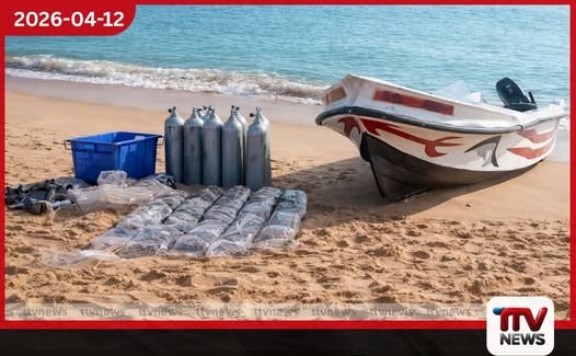 යාපනය නාගර්කෝවිල් මුහුදේ නීතිවිරෝධී ලෙස මුහුදු කැකිරි ඇල්ලූ හය දෙනෙකු නාවික හමුදා අත්අඩංගුවට