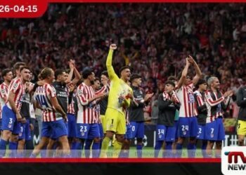 ඇට්ලෙටිකෝ මැඩ්රිඩ්  වසර නවයකට පසු චැම්පියන්ස්  ලීග් අවසන් පූර්ව වටයට  බාර්සිලෝනාහි සටන අවසන් වෙයි