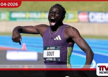 උසෙන් බෝල්ට්ගේ වාර්තාවත් බිඳ දමමින් ගවුට් ගවුට් නව ලෝක වාර්තාවක් තබයි