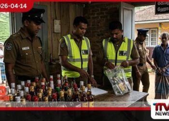 උත්සව සමයේ වතුකරයට  වැඩි මිලට විකිණීමට  සඟවා තිබූ මත්පැන්  තොගයක් අල්ලයි