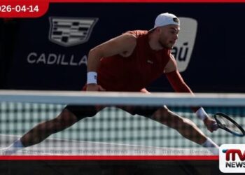 බාර්සිලෝනා විවෘත ටෙනිස් තරගාවලියෙන් ඉවත් වූ ජැක් ඩ්රේපර් ආබාධ පරාජය කරන බවට ප්රතිඥා දෙයි