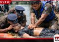 තිසාවැවේ දියේ ගිලෙමින් සිටි තරුණයෙකු බේරාගැනීමට පොලිස් ජීවිතාරක්ෂක නිලධාරීන් සමත් වෙයි
